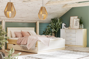 Спальня Оливия с комодом в Нижнем Тагиле - nizhnij-tagil.magazinmebel.ru | фото - изображение 1