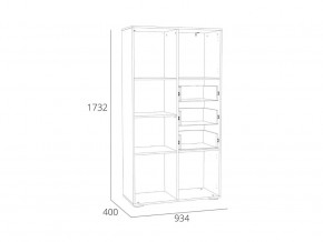 Стеллаж Элиот НМ 041.73 в Нижнем Тагиле - nizhnij-tagil.magazinmebel.ru | фото - изображение 2