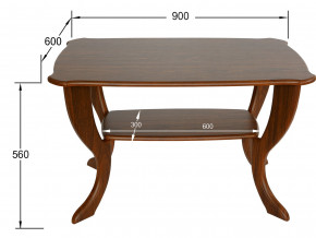 Стол журнальный Маэстро СЖ-01 орех в Нижнем Тагиле - nizhnij-tagil.magazinmebel.ru | фото - изображение 2